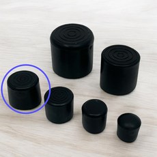 의자 소음방지 원형 고무마개 25mm, 상세페이지 참조