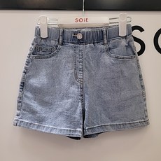 [소이] NC인천점 #24년 여름신상# 3.5부 밴딩 발염 데님 바지