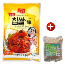 [청은] 찹쌀가루(혼합) 1kg 구매시 볶음깨소금 80g 증정, 1개