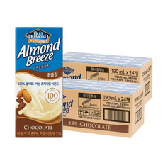 블루다이아몬드 음료 간편섭취 아몬드브리즈 초콜렛 두유 418233, 190ml, 1개