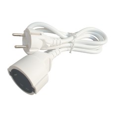 IT 국내생산 1구 연장선 리드선 멀티탭 멀티코드, 1개, 화이트, 10m