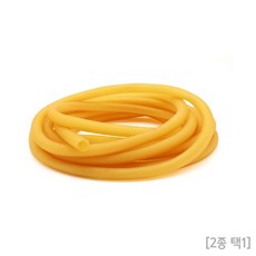 초등 과학수업 액체실험용 라텍스 노란 고무관 과학완구 실험실 실험도구 실험실소품, 1세트, B형_ 6x9mm