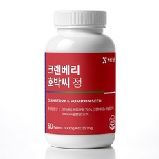 salmsi 크랜베리 호박씨 정 600mg x 60정, 1개