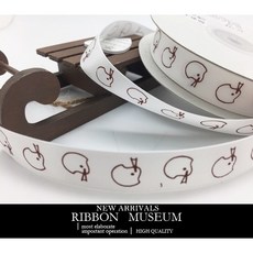 RIBBON MUSEUM 安全帽圖騰印刷緞帶 15MM