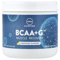 MRM뉴트리션 BCAA G 글루타민 머슬 리커버리 레모네이드향 180g