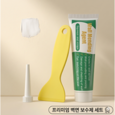 연프라텍 욕실 화장실 깨진 금간 타일 보수 크랙필러 벽 구멍 메꾸미, 2개