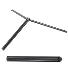 호루스벤누 ZM-290 모노포드 스탠드 메탈 미니삼각대, 1개