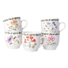 클래식 포토머그 5P 세트 250ml, 프렌치가든, 5개