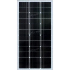 태양광 충전 패널 솔라 판넬 카라반 발전기 야외 모듈, 60W(670x540x25mm) 12V, 1개