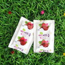 레드 비트즙 100ml 비트주스 액기스 착즙 효능 원액 50포, 1박스