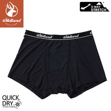 Wildland 荒野 男 銀纖維抗菌開洞四角內褲