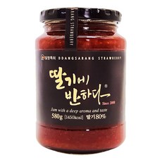 땅사랑 딸기잼, 580g, 1개