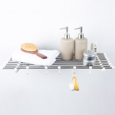 다용도 파이프 벽선반 600, 단품