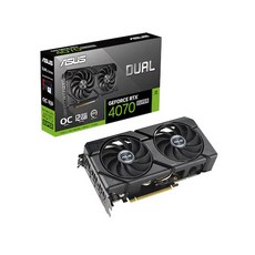 ASUS DUAL 지포스 RTX 4070 SUPER O12G EVO OC D6X 12GB