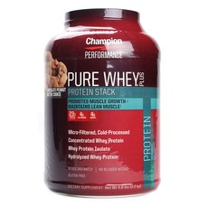 Champion Nutrition 純乳清加蛋白質堆棧, 1個, 2.2kg