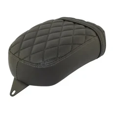 WAASE 혼다 Rebel 1100 CMX1100 2021 2023 전면 또는 후면 솔로 시트 쿠션 합성 가죽, 02 Rear Black