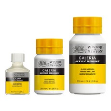[코리아스퀘어] 윈저앤뉴톤 갤러리아 그로스바니쉬 250/500ml 미술보조, 250ml