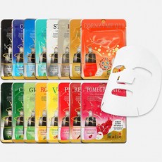 울트라 하이드레이팅 마스크팩 16종 보습 케어, 홍삼, 1, 20ml