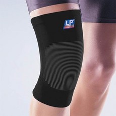 LP 무릎보호대 (면) 641 (블랙) 무릎압박 무릎고정 무릎서포트 무릎밴드, 1개, 상세페이지 참조