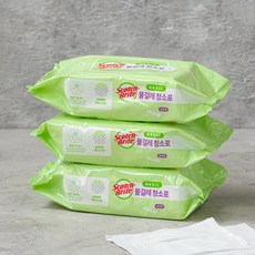 3M 3입베이직 물걸레청소포 표준형 40매 3입 특별 738935, 3M 3M [3입기획]베이직 물걸레청소포 표준형 40매