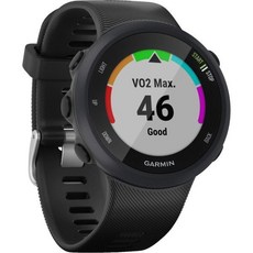 가민 포러너 45 42mm 코치 프리 트레이닝 플랜 지원 GPS 러닝 워치 블랙, Black, 45_Watch