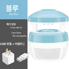 Esrang상점 레이저모기퇴치기 모기퇴치기, 기본 색상, 레벨 1 블루 어댑터 포함 (4000 RPM)