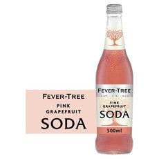 영국 피버트리 Fever-Tree Pink Grapefruit Soda 핑크 그레이프프루트 자몽 소다, 6개, 500ml