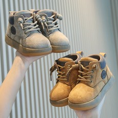 兒童馬丁靴2025春鞦新款男童短靴英倫時尚女童皮靴子軟底寶寶鞋單