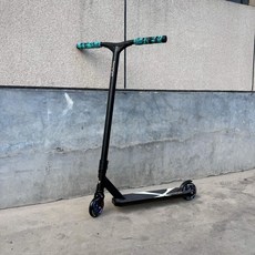 묘기킥보드 전문가용 스포츠 기술용 스턴트스쿠터 두발 익스트림 기술 성인 경량 프리스타일, 1개, A2 상급자블랙