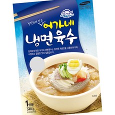 하하투게더 어가네 냉면육수 340g x 30개 칡냉면 고기 막국수
