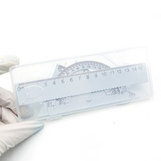 삼각자 각도기 세트