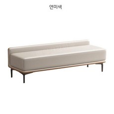 소파의자 벤치 대기실 병원 긴의자 헤어샵 대기석 웨이팅 쿠션 장의자, A. 90x45x50미터 회색 + 주황색