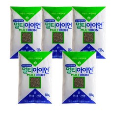멀티 아이언 복합비료 120g, 5개