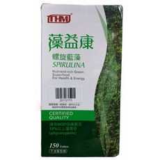 藻益康 螺旋藍藻 SOD保護素 18%以上藻青甘, 1個