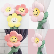 커튼집게 아이방 거실 안방 창문 타이 끈 홀더 줄 묶기 고정 걸이, 1개