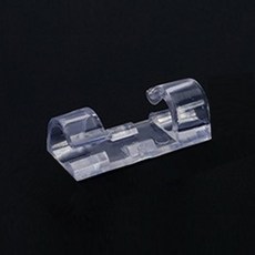 전선고정클립 투명 소 20P 선정리 충전선고정, º투명º