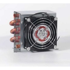 편형 열교환기 부속품 공냉식 물콘 보일러 콘덴서 팬 1x4x90 콘덴서, 1x4x90 콘덴서+팬 120명
