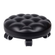 이동형 낮은의자 엠보형 블랙 바퀴달린 작업의자 바퀴5개 회전이동형의자 스툴 바닥청소의자, 상세페이지 참조, 상세페이지 참조