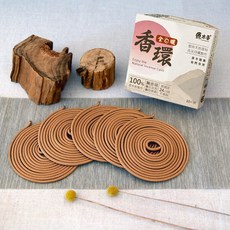 原木香 24小時香環 拜拜香 10片裝 天然香 台灣製造 SGS檢驗合格 無助燃劑, 越南肖楠