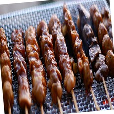 청학동 숯불직화 양념 닭꼬치 닭꼬지 1.6kg 80g 20개 업소용 간편식 바베큐, 1개