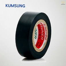 금성 전기테이프 10m 19mm 흑색 절연 전선보수용 공업용절연재