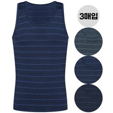 제임스딘 남자 조끼런닝 민소매런닝 메리아스 런닝구 3매입 세트 속옷 선물 234943