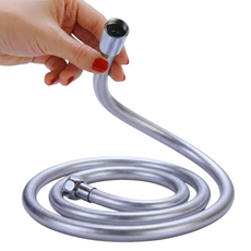 시그니처정품 물때방지 꼬임방지 PVC 샤워줄샤워호스, 2m, 시그니처실버