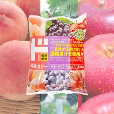 일본 돈키호테 곤약젤리 복숭아 사과 포도맛, 18개, 20g
