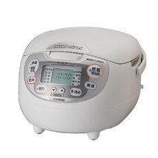 ZOJIRUSHI 象印 6人份 黑金剛微電腦電子鍋 NS-ZEF10, 白色