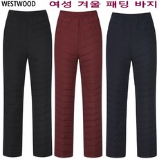 5층 웨스트우드 WESTWOOD 우먼 아웃퀄팅 패딩 밴드 팬츠 (여자 겨울 패딩 바지) P4/534