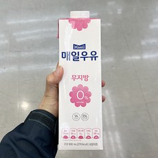 매일 후레쉬 무지방 우유 0, 종이박스포장