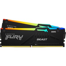 金士頓 FURY DDR5 記憶體, 1個, 32GB (16GB * 2) 套件