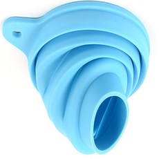 이케이브 접이식 소분도구 대형 소분용깔대기, 블루