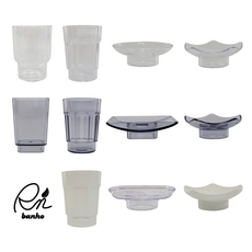 욕실 양치컵 비누받침 욕실용품 욕실홀더 pvc 바뉴, 블랙팔각컵, 1개, 5. 블랙팔각컵